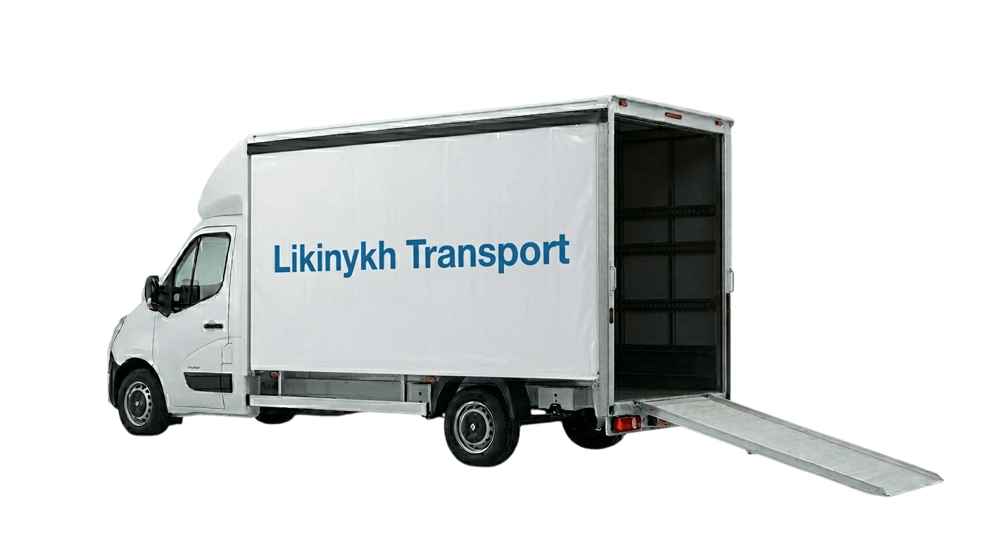 Renault Master plandeka z windą załadowczą — flota Usługi Transportowe Nikita Likinykh